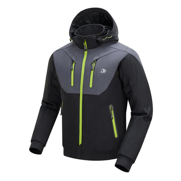 Men's Winter CE Armored Waterproof Motorcycle Jacket-Armor Jacket-Premium Leather Store