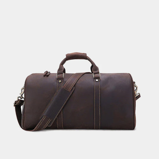 The Large Holdall Leather Duffle Bag-Leather Duffle bags-Premium Leather Store