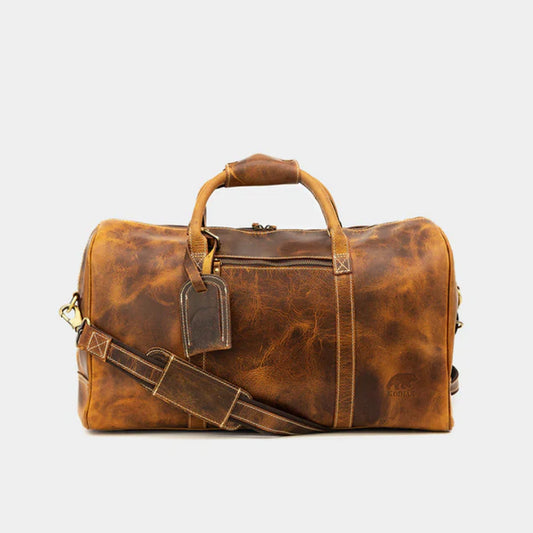 The Overnighter Leather Duffle Bag-Leather Duffle bags-Premium Leather Store