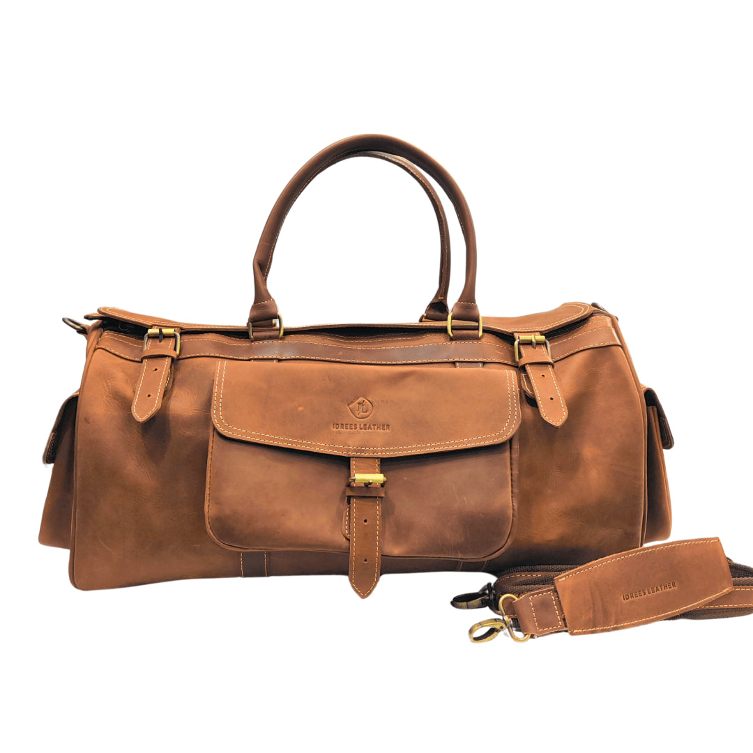 The Large Duffle Bag-Leather Duffle bags-Premium Leather Store