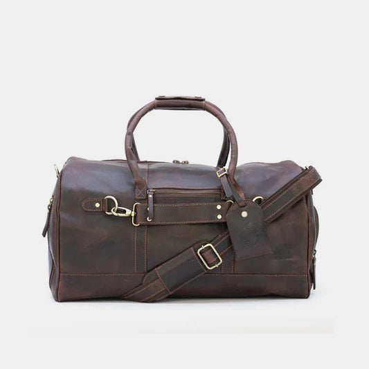 The Denali Leather Duffle Bag-Leather Duffle bags-Premium Leather Store