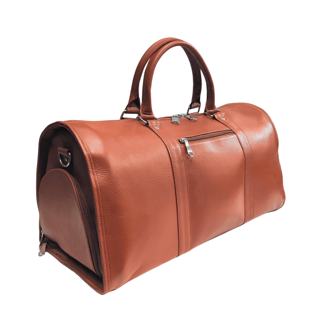 The Travel Duffle Bag-Leather Duffle bags-Premium Leather Store