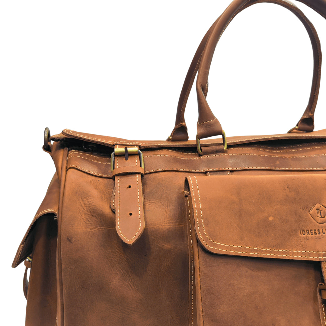 The Large Duffle Bag-Leather Duffle bags-Premium Leather Store