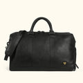 The Black Jefferson Leather Duffle Bag-Leather Duffle bags-Premium Leather Store
