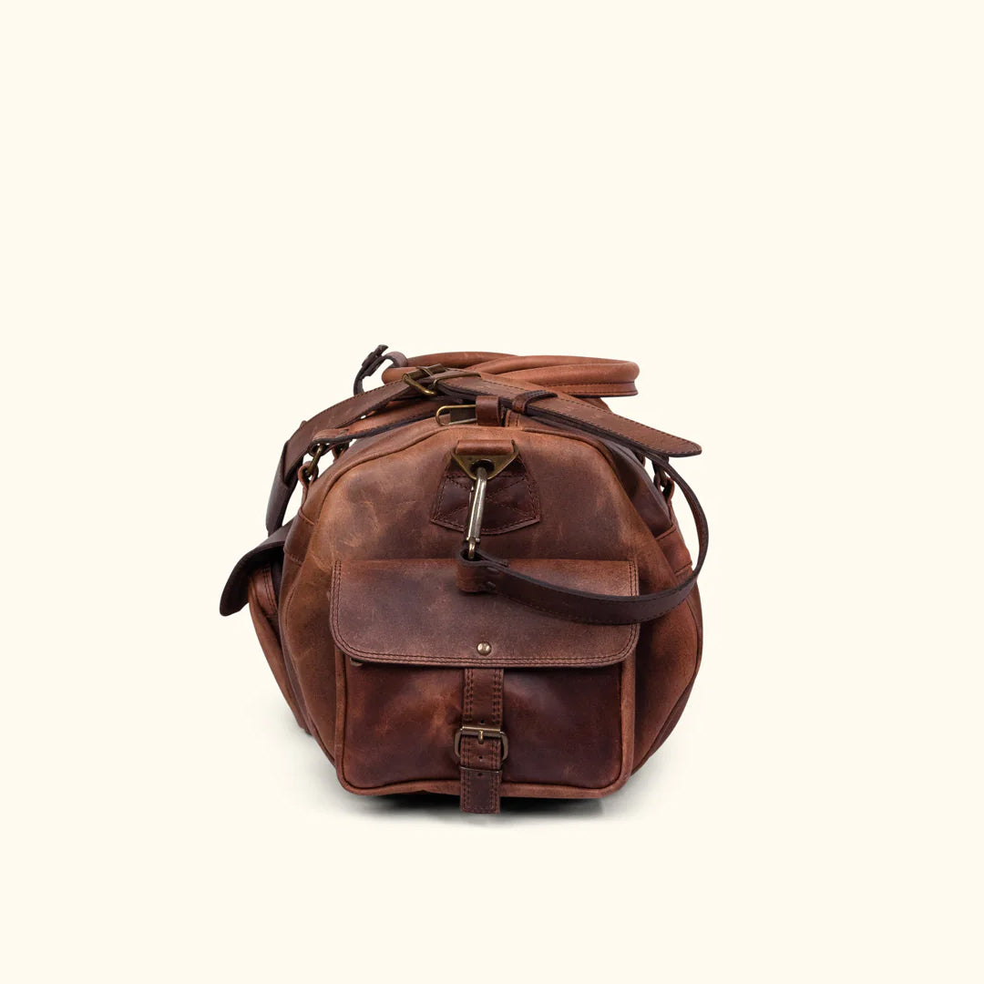 The Roosevelt Leather Duffle Bag-Leather Duffle bags-Premium Leather Store
