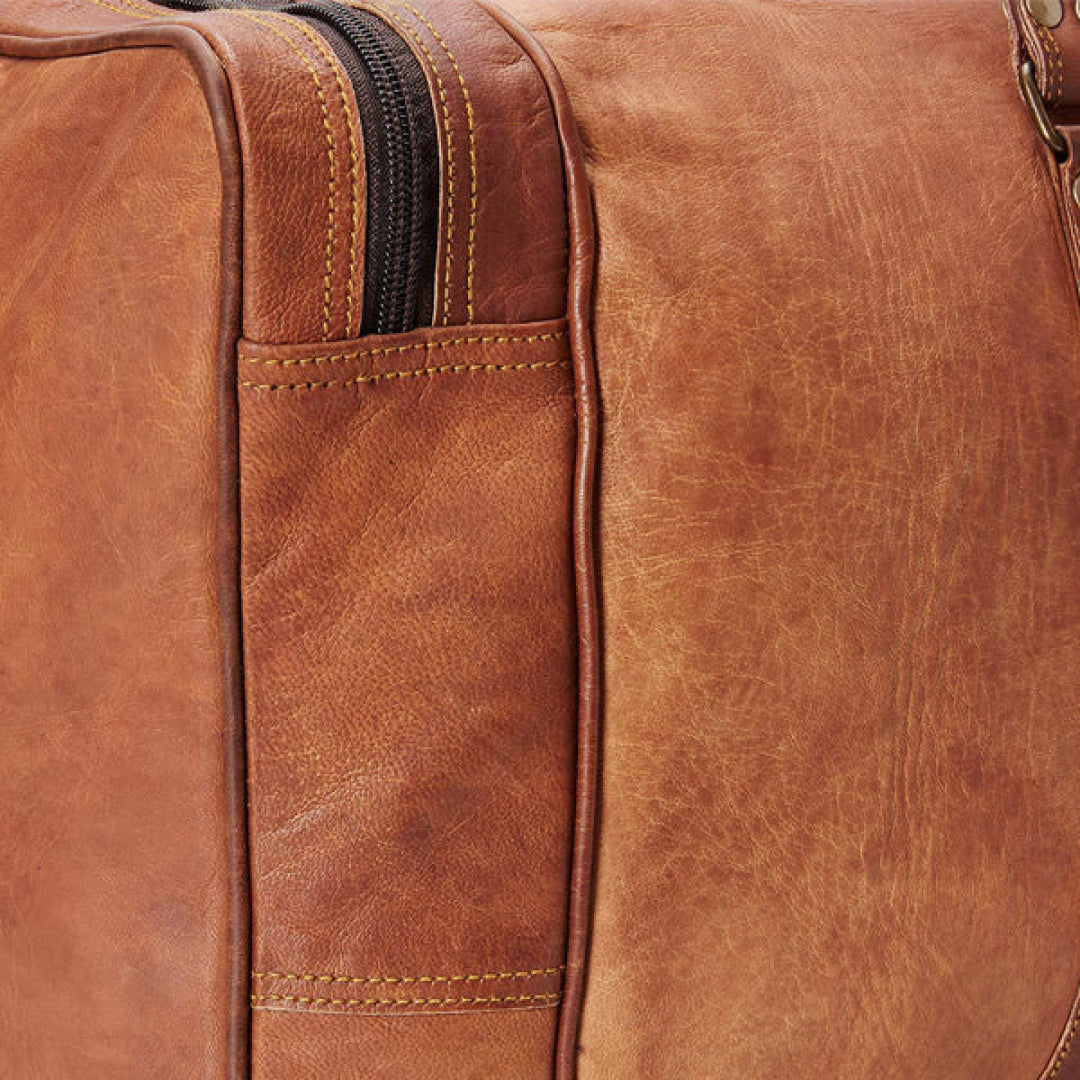 The Break Leather Duffle Bag-Leather Duffle bags-Premium Leather Store