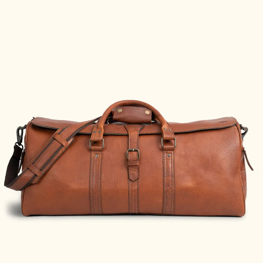 The Roosevelt Leather Duffle Bag-Leather Duffle bags-Premium Leather Store