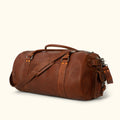 Travel Ryder Reserve Bison Leather Duffle Bag-Leather Duffle bags-Premium Leather Store
