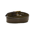 Men's Green Cedar Lane Leather Belt-Men Leather Belts-Premium Leather Store