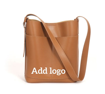 Custom Name or Logo Luxury Bucket Bag